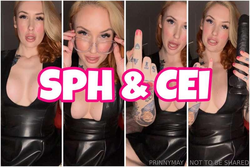🎬 SPH in Latex with CEI Finish 🎬I’m wrapped in latex, smirki..