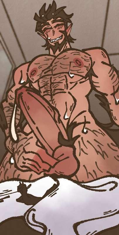 Scott was surprised to find a little visitor waiting for him in his towel. 🐺 