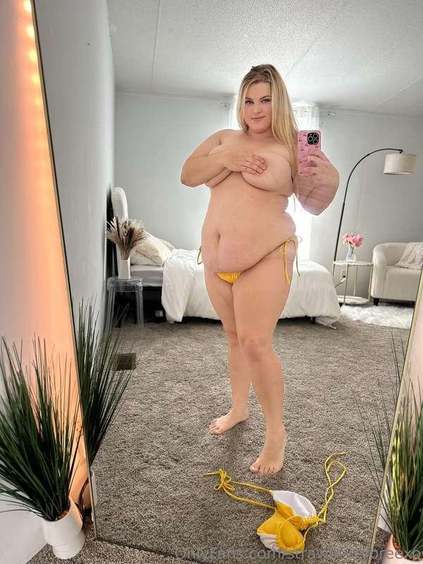 This bikini top didn’t make it… but my hands came to the res..