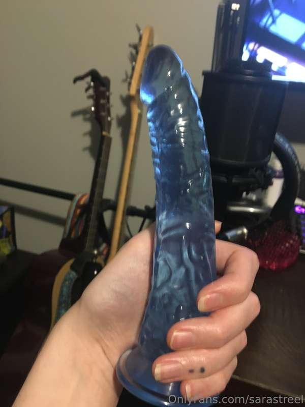 Stay tuned for dildo #2 from last week’s poll! This icy blue..