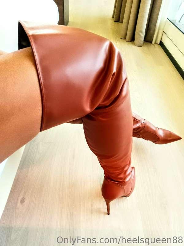 🤎🤎 Brown leather boots 🤎🤎