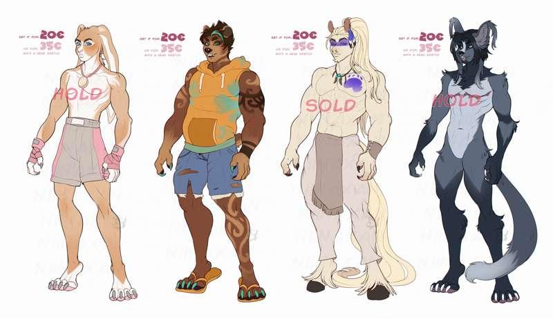 🖤Masculine CHEAP Adoptables🖤 