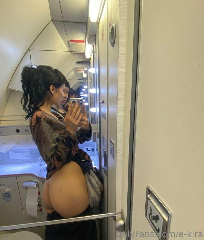Plane selfie