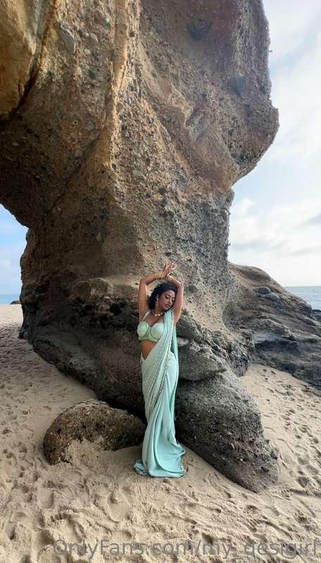 i draped this saree on my friend @princess.sitara in LA last..
