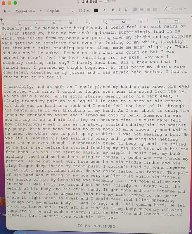 Im not a writer but gave it a try anyways!😋
