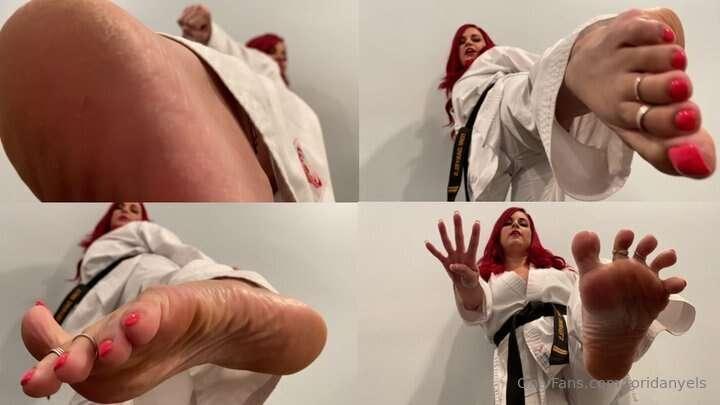 Karate Mistress, Tori Danyels, teaches you a lesson you will..