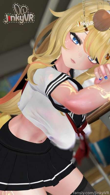 🐇Wanna learn a little more about me?~📚

📸 Single Photo 📸
___________________

allmylinks.com/jinkyvr

| #fyp #VR #anime #hentai #lewdtuber #vtuber #Jinky |