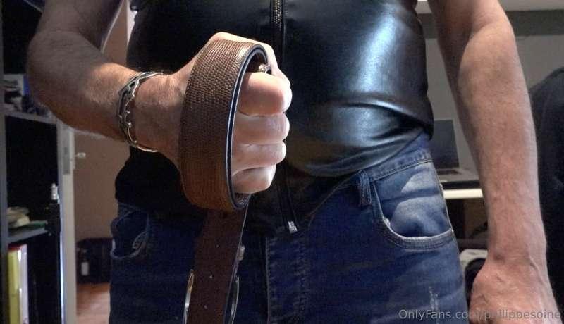 Ready for your punition.You just have to show me your back a..