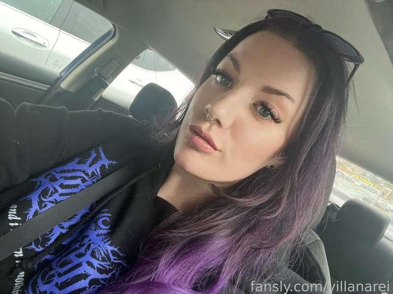 Got my lashes done yesterday and I always feel 10x prettier after getting them done 🥰

Send a lil tip to help cover the cost of them? 💖

#fyp #eyelashes #purplehair #goth