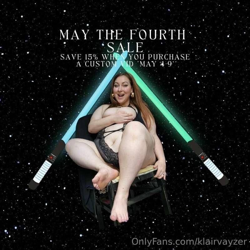 May the force be with you! 😘