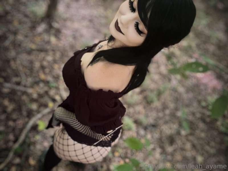 Come follow me into the woods for the upward angle 🖤