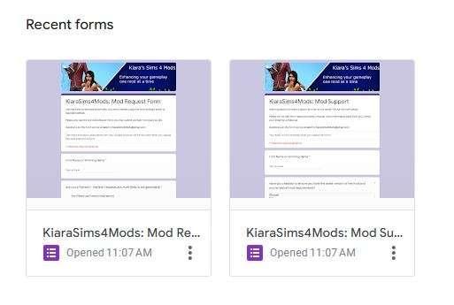 Mod Support (Mod Requests) Update