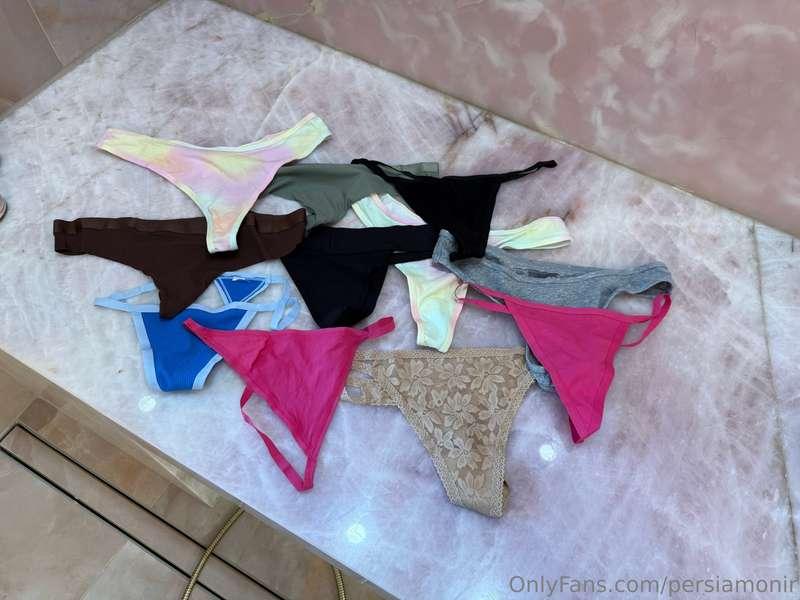 Want a free DVD with panty or Calendar purchase? I am wearin..