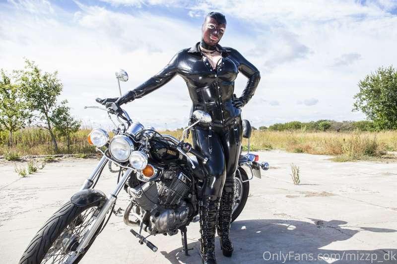 Me and my motorbike.