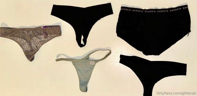 👙 WORN PANTIES 👙  $50 for 1, $80 for 2  Price includes video..