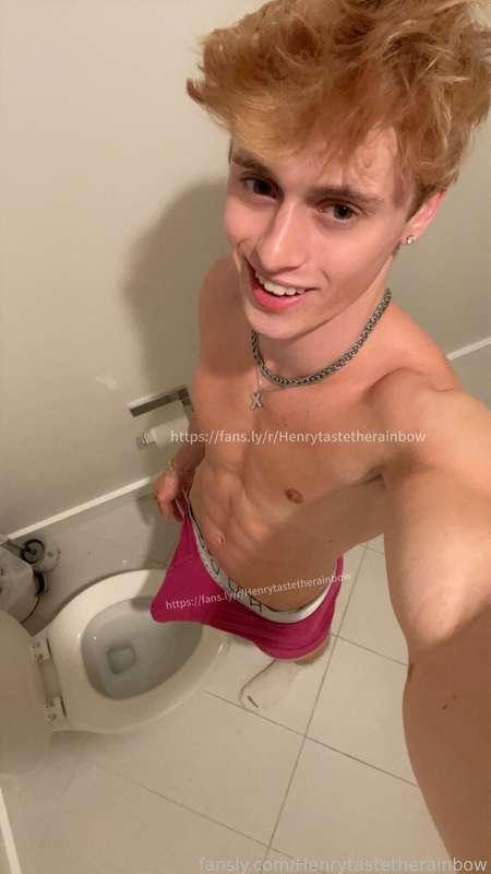 Bathroom break ;) 