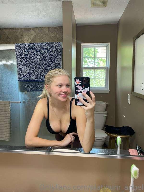 Just a tits out type of gal