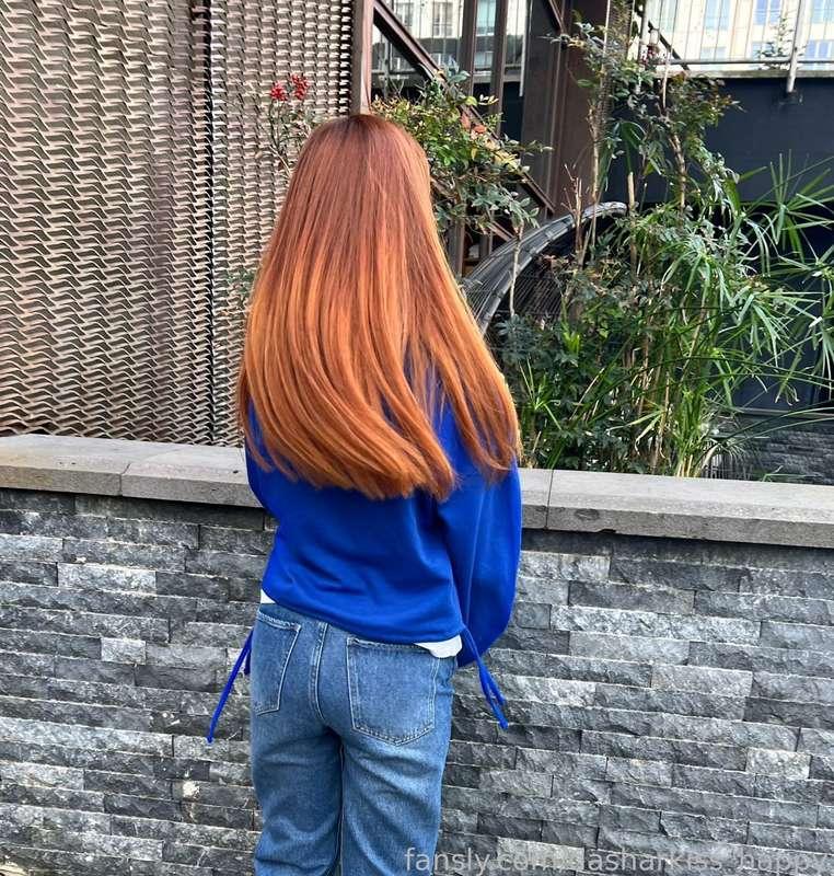 I love my hair so much 😍🔥

#jeans #longhair #teen #ginger #lifestyle #cute #sexy #public 