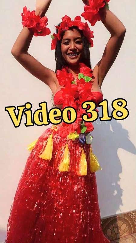 🌺🌺 VIDEO 318: “Hula, Hula!” 🌺🌺 Watch me dance and tease you ..