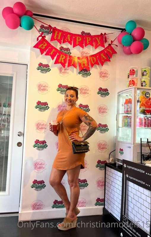 At the candy shop n Sunday