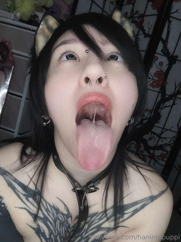 Details of my beautiful tongue and mouth cx