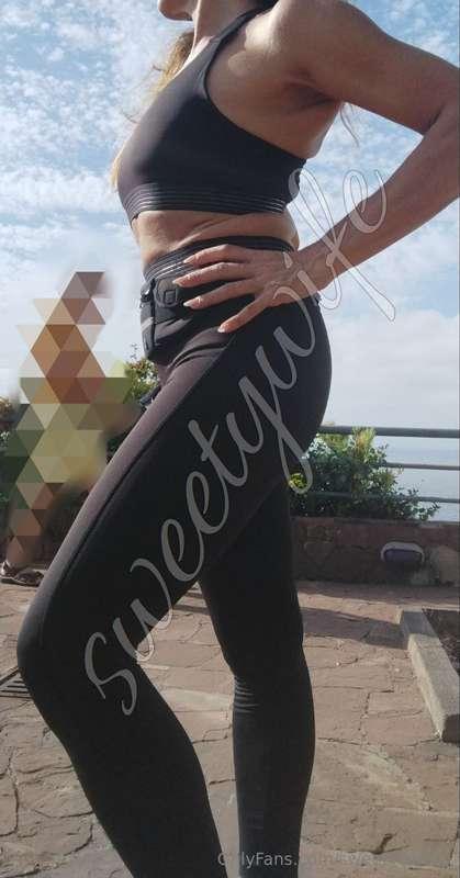 💪⏰sveglia presto e palestra all' aperto💪 😉💋Allenata per star..