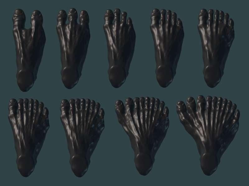 Foot Sculpts
