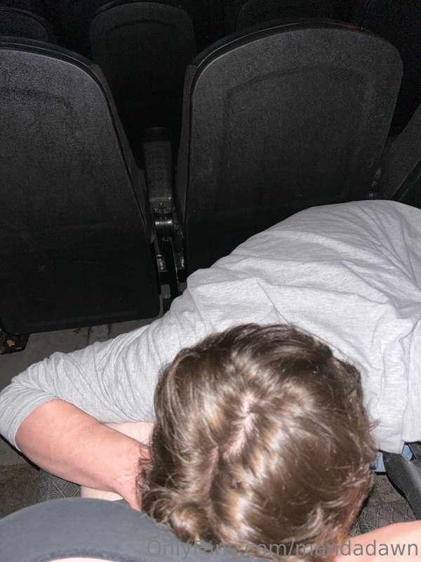 That movie theater popcorn just wasn’t doing it for daddy. S..