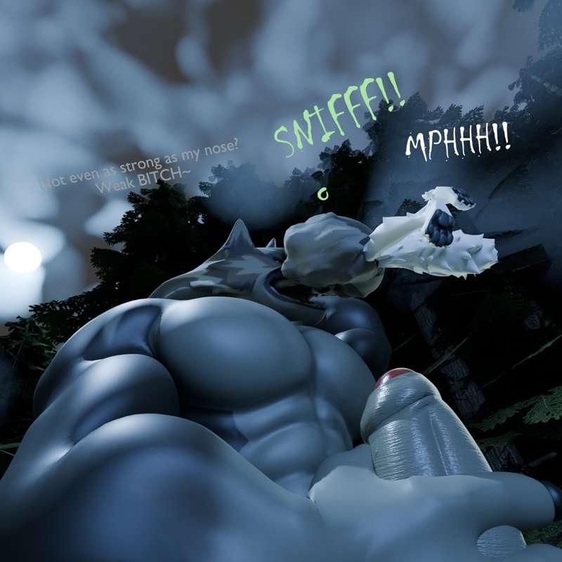 (CW: Nasal vore) Sniffing a god