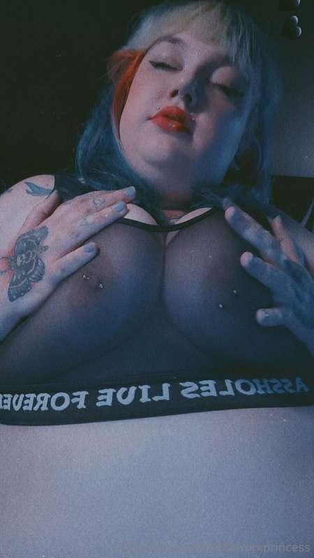 Mesh bras are top tier 🖤