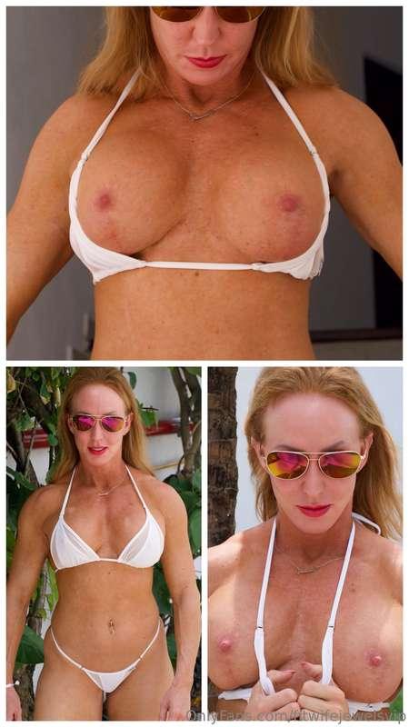 A little tease never hurt anyone… 👙✨First two—just a taste. ..