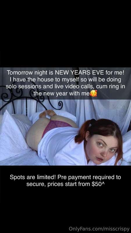 Celebrate the New Year with me tomorrow night 🥰 Lets make 20..