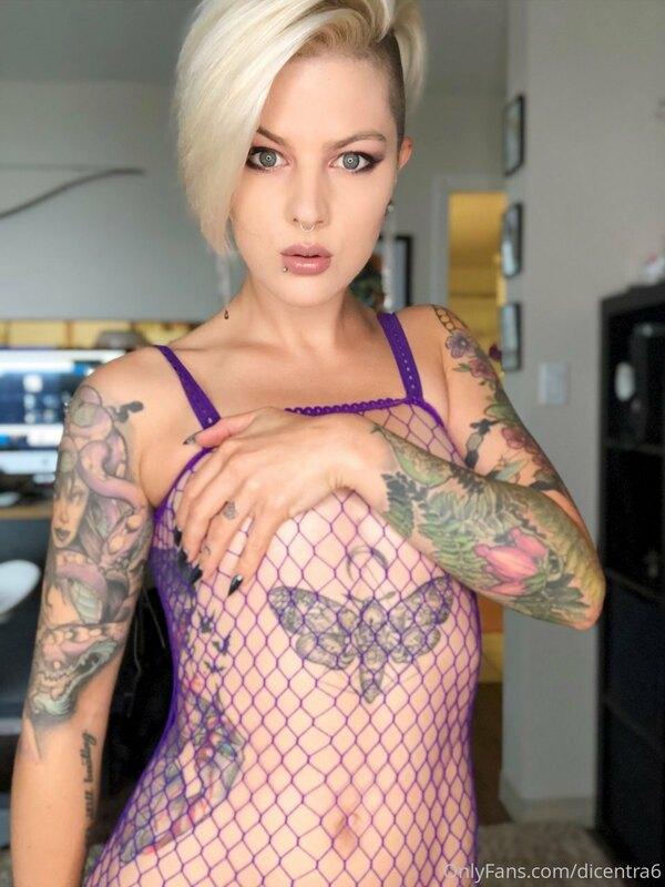 Playing in my crotchless fishnet body suit got me so worked ..