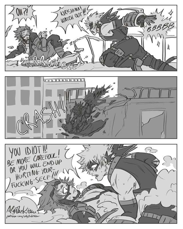 KiriBaku Month Day19_Falling