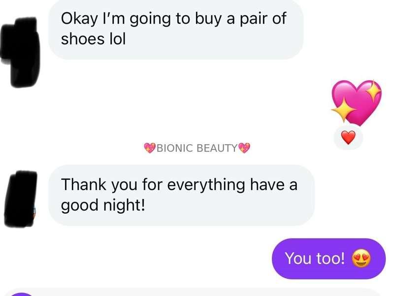 Foot is sold! Another amazing kind fan!!! 