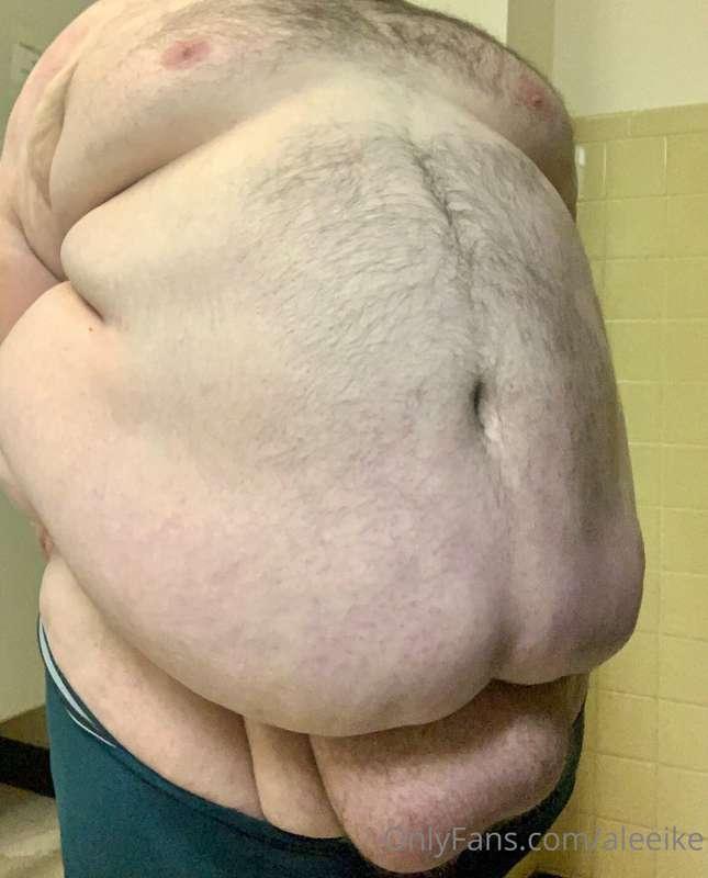 I see you staring at my fat