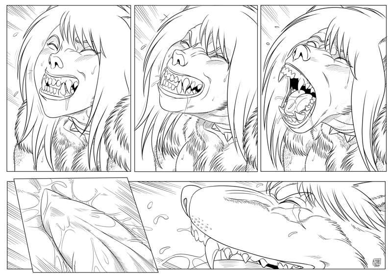 Rina's Night (B&W no text) Page 28