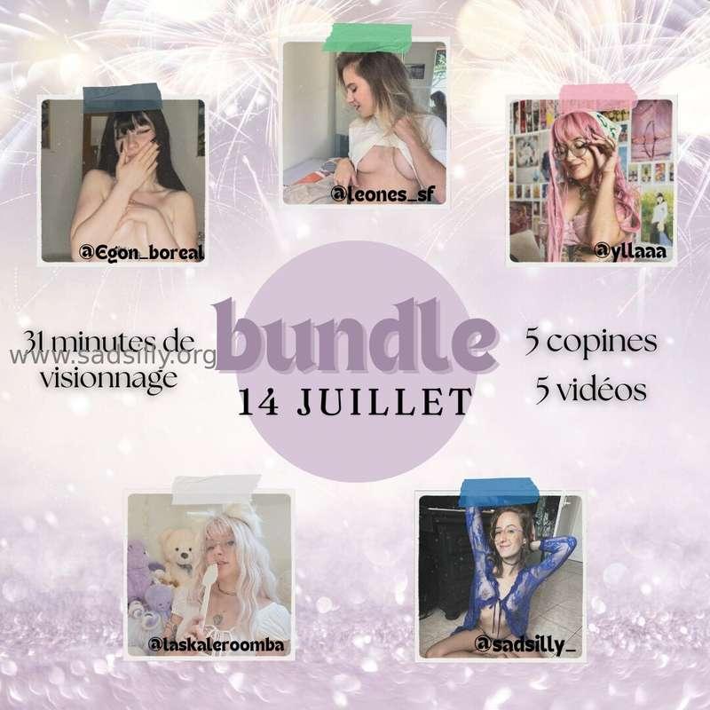 Tu viens fêter le 14 juillet avec moi et mes **4 autres copi..