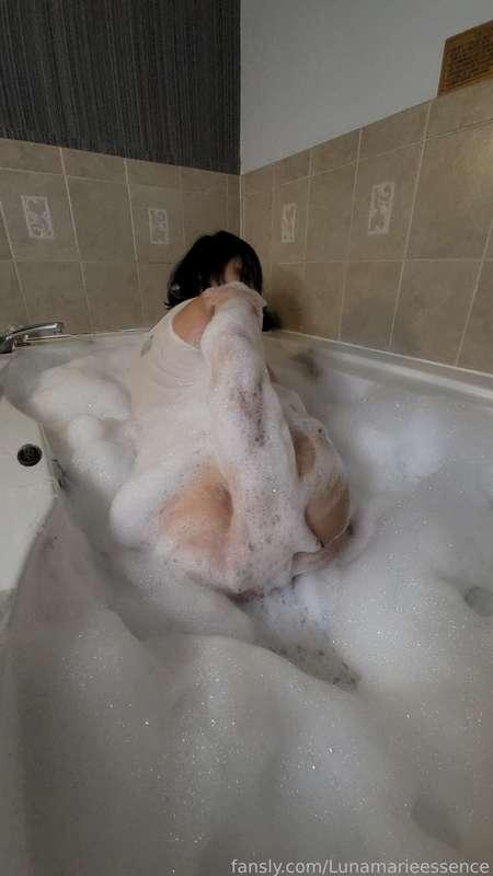 Enjoying the tub and shower several videos included while I soak #showers #soaking #wet #ass #tits 