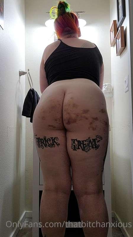 Been topping more lately but here are some bruises from Prid..