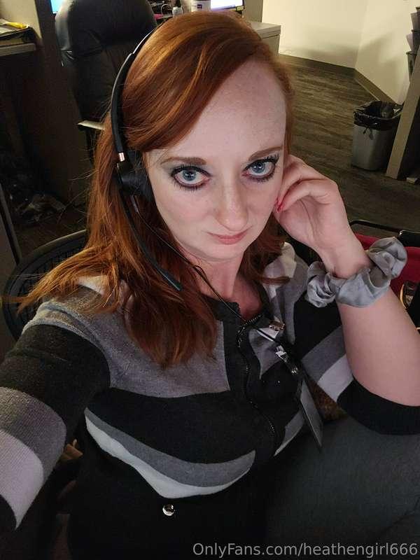 Another long night in the office.