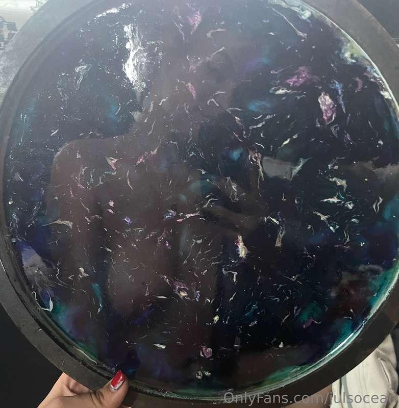 What do you think of my resin art? 😏😩