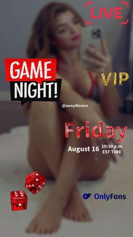 💕 @anny4lovers 💕 LIVE SCHEDULE: Ready to have some fun, I’ll..