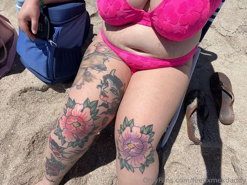 fatty at the beachhh