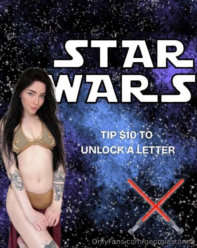 MAY THE FOURTH BE WITH YOU 🪐This month I thought it would be..