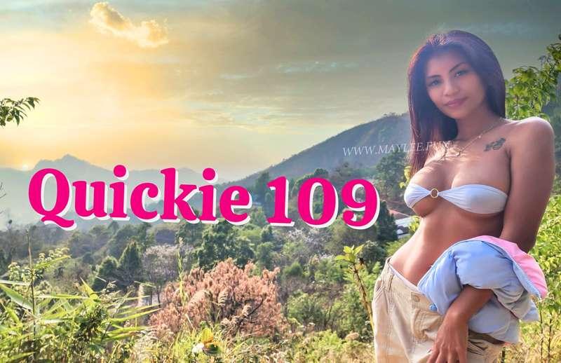 ⏲ **Quickie 109: "Enjoy the Nature!"** ⏲ I gave daddy someth..