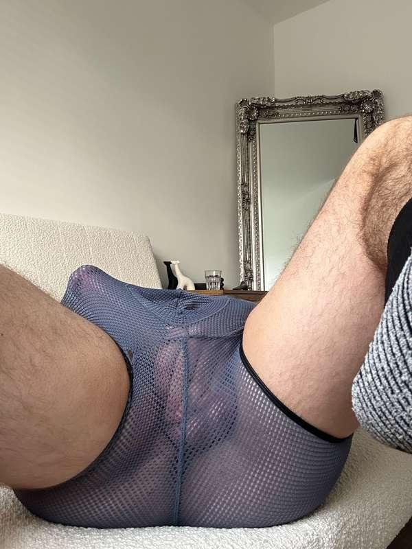 Fuck it feels so good when my hard cock is pressed up agains..