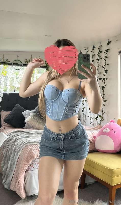 Headin out think skirts too short or just right? 🥰
