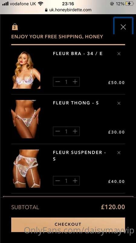 Who’s going to treat me to this new Honey Birdette lingerie ..