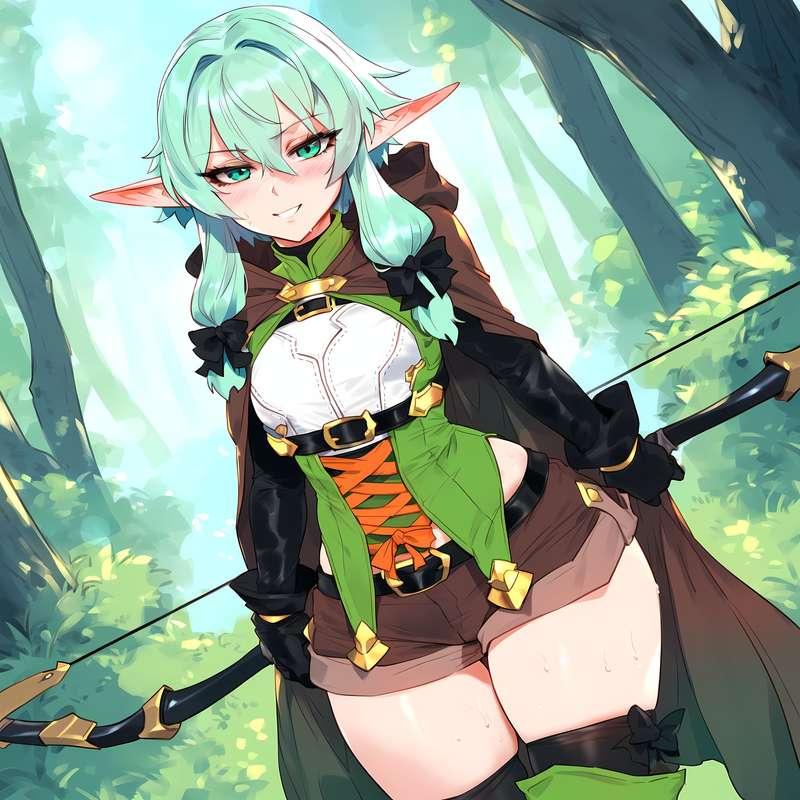 high elf archer (goblin slayer) -45 images